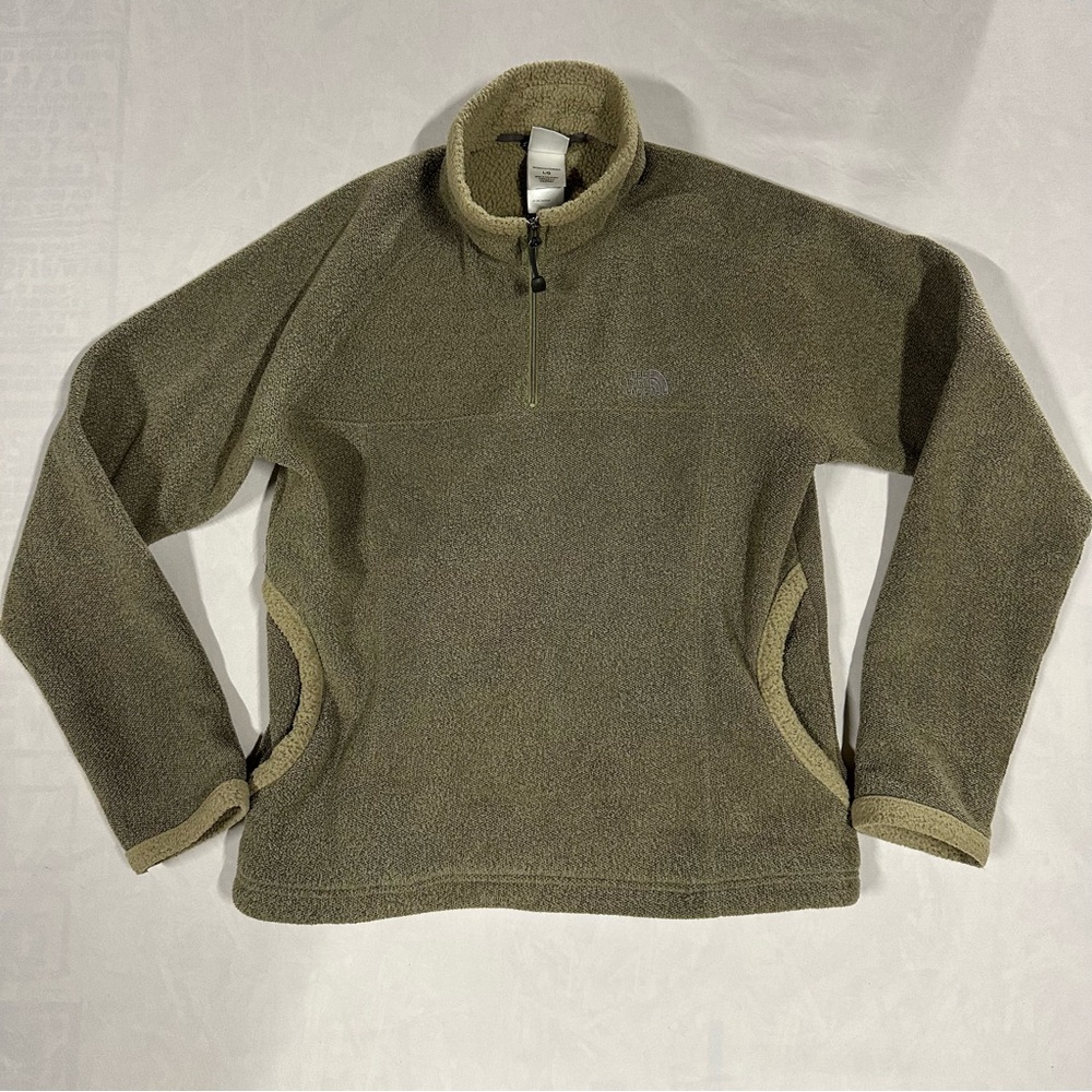 Vintage The North Face TKA 100 Glacier 1/4 Zip Fleece - large-Hiking